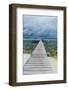 Boat Pier on Carp Island, One of the Rock Islands, Palau, Central Pacific-Michael Runkel-Framed Photographic Print