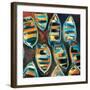 Boat Pods-G^A^ Hickman-Framed Giclee Print