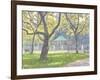 Boat Pond, Central Park-Julian Barrow-Framed Giclee Print