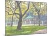 Boat Pond, Central Park-Julian Barrow-Mounted Giclee Print