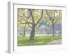 Boat Pond, Central Park-Julian Barrow-Framed Giclee Print