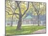 Boat Pond, Central Park-Julian Barrow-Mounted Giclee Print