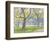 Boat Pond, Central Park-Julian Barrow-Framed Giclee Print