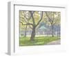 Boat Pond, Central Park-Julian Barrow-Framed Giclee Print