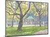 Boat Pond, Central Park-Julian Barrow-Mounted Giclee Print