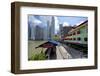 Boat Quay, Singapore, Southeast Asia-Frank Fell-Framed Photographic Print