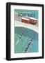 Boat Race - Dave Thompson Contemporary Travel Print-Dave Thompson-Framed Giclee Print