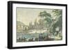 Boat Races at Ville D'Avray, France 19th Century-null-Framed Giclee Print