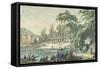 Boat Races at Ville D'Avray, France 19th Century-null-Framed Stretched Canvas