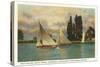 Boat Racing, Lakewood, Ohio-null-Stretched Canvas