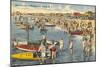 Boat Racing, Wrightsville Beach, North Carolina-null-Mounted Art Print