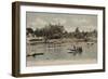 Boat Regatta, Argentina-null-Framed Giclee Print