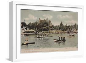 Boat Regatta, Argentina-null-Framed Giclee Print