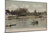 Boat Regatta, Argentina-null-Mounted Giclee Print