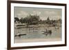 Boat Regatta, Argentina-null-Framed Giclee Print