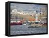 Boat Ride along Coastline, Black Sea, Varna, Bulgaria-Joe Restuccia III-Framed Stretched Canvas