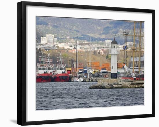 Boat Ride along Coastline, Black Sea, Varna, Bulgaria-Joe Restuccia III-Framed Photographic Print