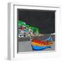 Boat Ride along the Coast I-Ynon Mabat-Framed Art Print