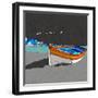 Boat Ride along the Coast II-Ynon Mabat-Framed Art Print