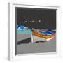 Boat Ride along the Coast II-Ynon Mabat-Framed Art Print