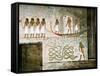 Boat Scene, Tombs of the Nobles, Thebes, Egypt-null-Framed Stretched Canvas