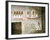 Boat Scene, Tombs of the Nobles, Thebes, Egypt-null-Framed Photographic Print