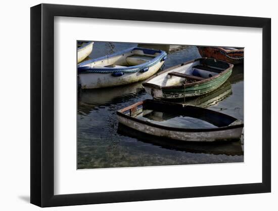 Boat sinks in harbour  2020  (photograph)-Ant Smith-Framed Photographic Print