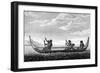 Boat Solomon Islands 1-null-Framed Art Print