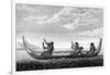 Boat Solomon Islands 1-null-Framed Art Print