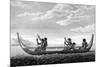 Boat Solomon Islands 1-null-Mounted Art Print