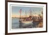 Boat, Sponge Exchange, Tarpon Springs, Florida-null-Framed Premium Giclee Print