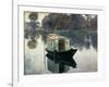 Boat Studio, 1874, Oil on Canvas-Claude Monet-Framed Giclee Print