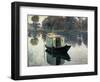 Boat Studio, 1874, Oil on Canvas-Claude Monet-Framed Giclee Print