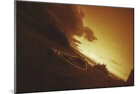 Boat, Sunrise, Sunset-Sebastien Lory-Mounted Photographic Print