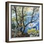 Boat through the Trees-Malva-Framed Giclee Print