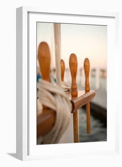 Boat Ties-Karyn Millet-Framed Photo