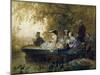 Boat Tour, 1857-Eugene Charles Francois Guerard-Mounted Giclee Print