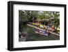 Boat Tours on the Riverwalk in Downtown San Antonio, Texas, USA-Chuck Haney-Framed Photographic Print