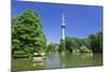 Boat Trip at Kutzenweiher Lake-Markus-Mounted Photographic Print