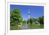 Boat Trip at Kutzenweiher Lake-Markus-Framed Photographic Print