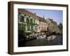 Boat Trips Along the Canals, Bruges, Belgium-Roy Rainford-Framed Photographic Print