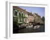 Boat Trips Along the Canals, Bruges, Belgium-Roy Rainford-Framed Photographic Print