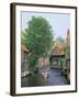 Boat Trips Along the Canals, Brugge (Bruges), Belgium-Roy Rainford-Framed Photographic Print