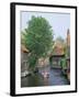 Boat Trips Along the Canals, Brugge (Bruges), Belgium-Roy Rainford-Framed Photographic Print