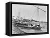 Boat Used on the Nile River-null-Framed Stretched Canvas