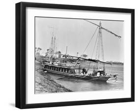 Boat Used on the Nile River-null-Framed Photographic Print