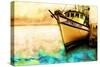 Boat V-Ynon Mabat-Stretched Canvas