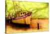 Boat VI-Ynon Mabat-Stretched Canvas