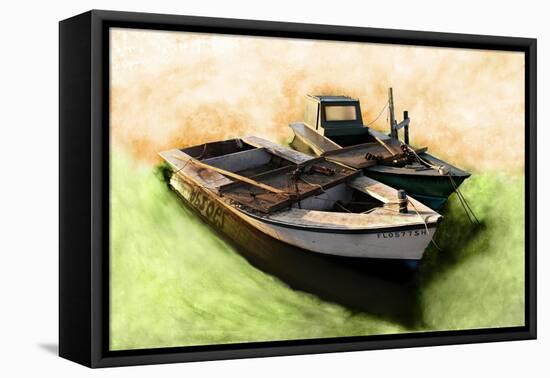 Boat VIII-Ynon Mabat-Framed Stretched Canvas