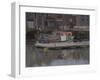 Boat with Yellow Flag, Padstow, January-Tom Hughes-Framed Giclee Print